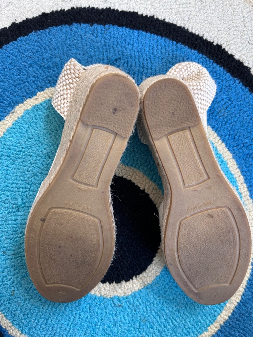 Sezane Diane Espadrilles Ecru Canvas (size 40/Ladies 8.5) - Picture 5 of 5